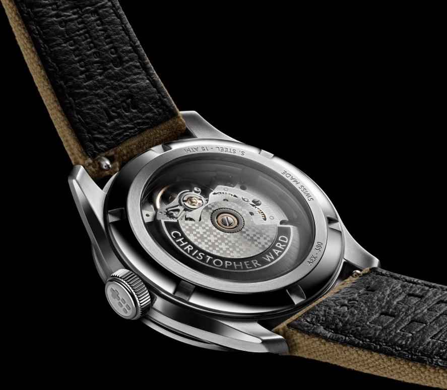 Christopher Ward,C65 38mm,38mm,Stainless Steel,Blue,Automatic,38hours,Sapphire,C65,C65-38A3H4-S00B0-B0