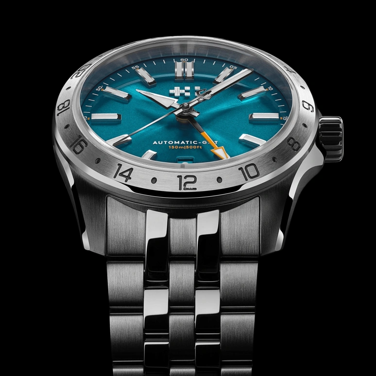 Christopher Ward,C63 36mm,36mm,Stainless Steel,Blue,Automatic,Day,Dule Time,C63,C63-36AGM3-S00B4-RO
