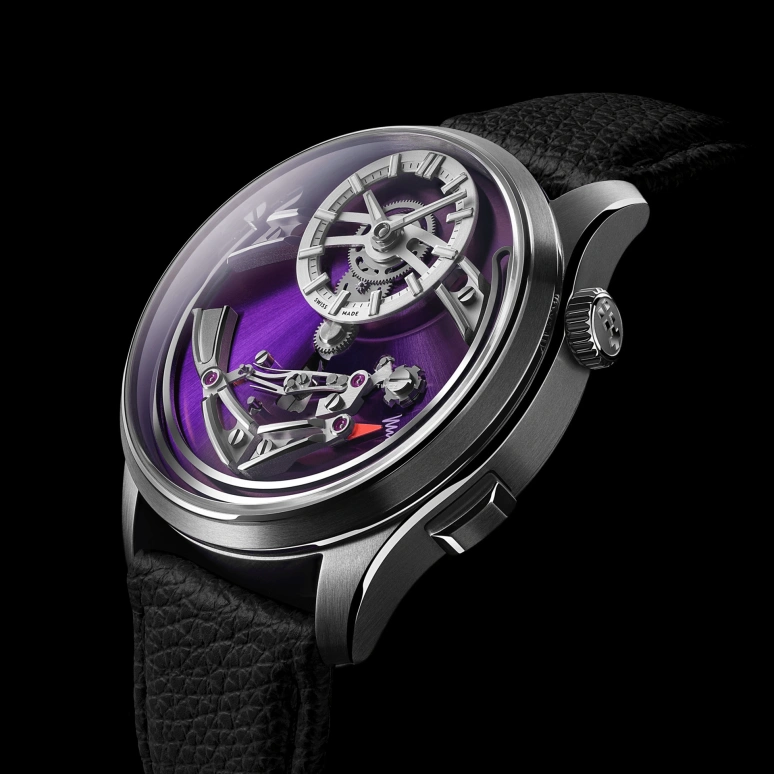 Christopher Ward,C1 41mm,41mm,Titanium,Purple,Automatic,Hour Strike,Function Selector,C01,C01-41APT0-T00P0-MK