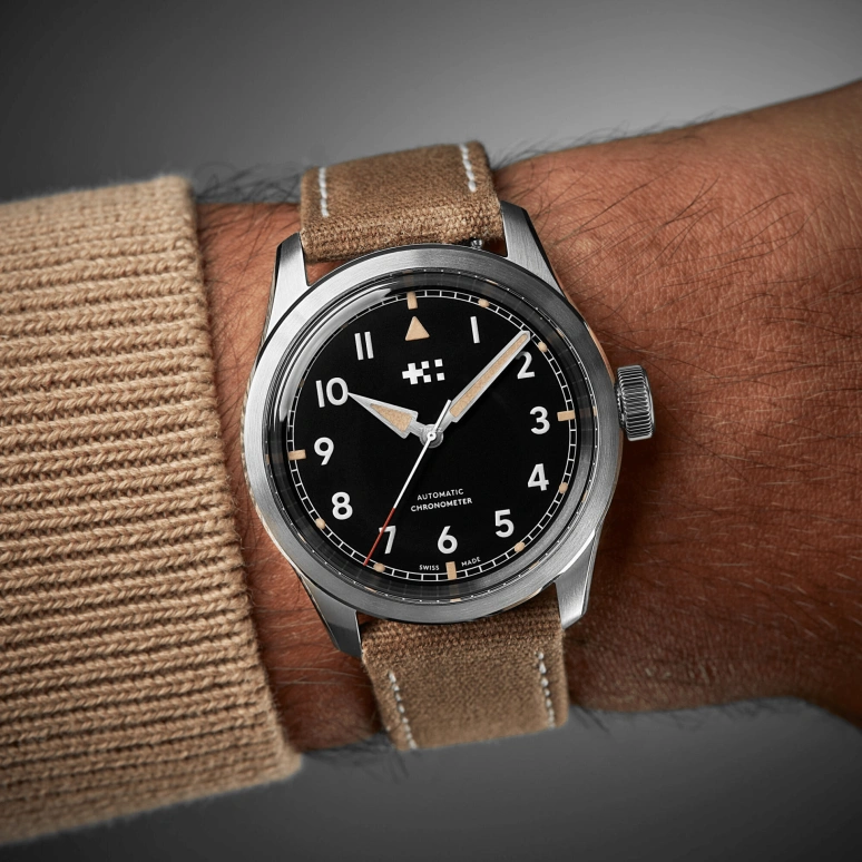 Christopher Ward,C65 38mm,38mm,Stainless Steel,Black,Automatic,38hours,Sapphire,Crystal Glass,C65,C65-38A3H3-S00K0-WC