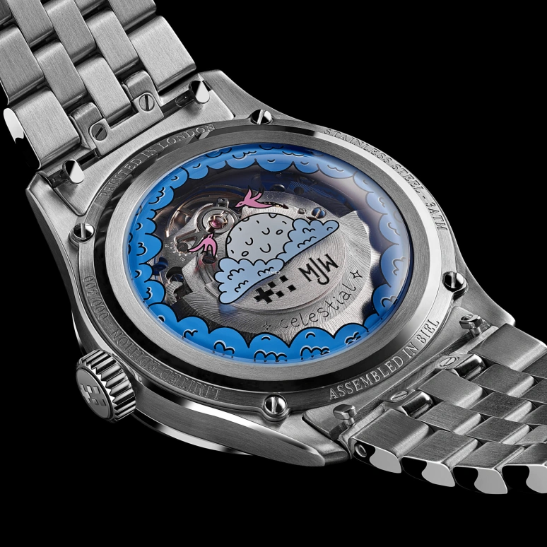 Christopher Ward,C1 37mm,37mm,Stainless Steel,Blue,Black,Automatic,Moonphase,38hours,C01,C01-37AMP2-MJW-B1