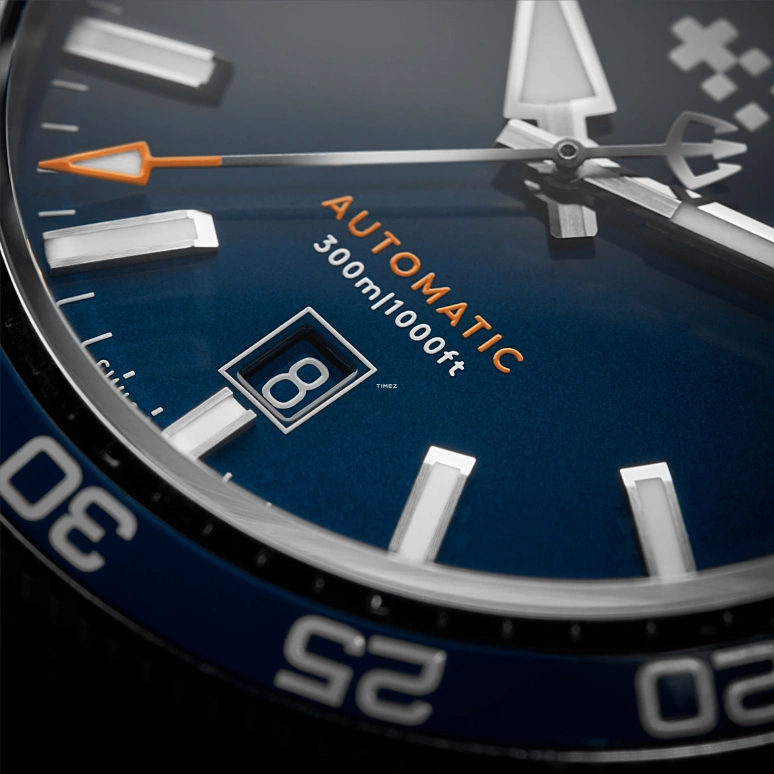 Christopher Ward,C60 42mm,42mm,Stainless Steel,Blue,Automatic,Day,38hours,C60,C60-42ADA31S0BB1-B0
