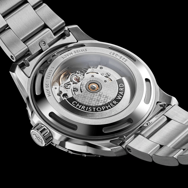 Christopher Ward,C60 41mm,41mm,Stainless Steel,Ceramic,White,Automatic,38hours,Sapphire,Crystal Glass,C60,C60-41A3H31S0WW0-B0