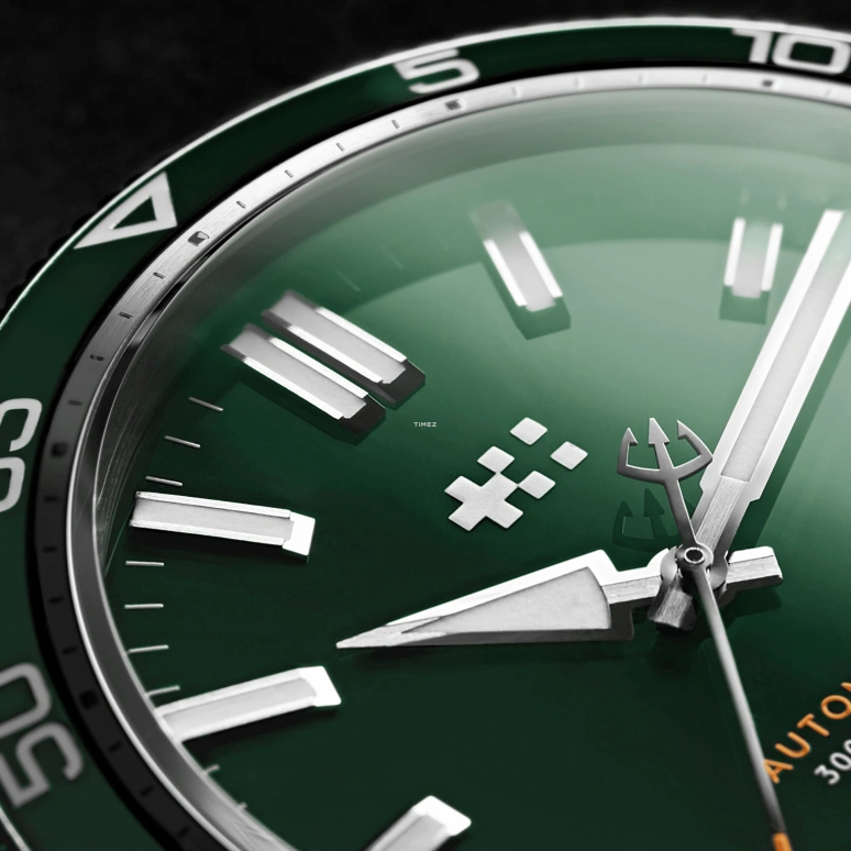 Christopher Ward,C60 40mm,40mm,Stainless Steel,Green,Automatic,Day,38hours,C60,C60-40ADA31S0VV0-B0