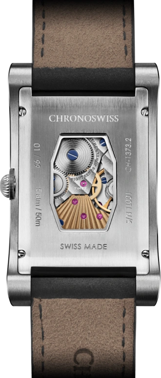 Chronoswiss,Neo Digiteur 48x30mm,48x30mm,Stainless Steel,Black,Handwound,Jumping Hours,48hours,CH,CH-1373.2-ANSI