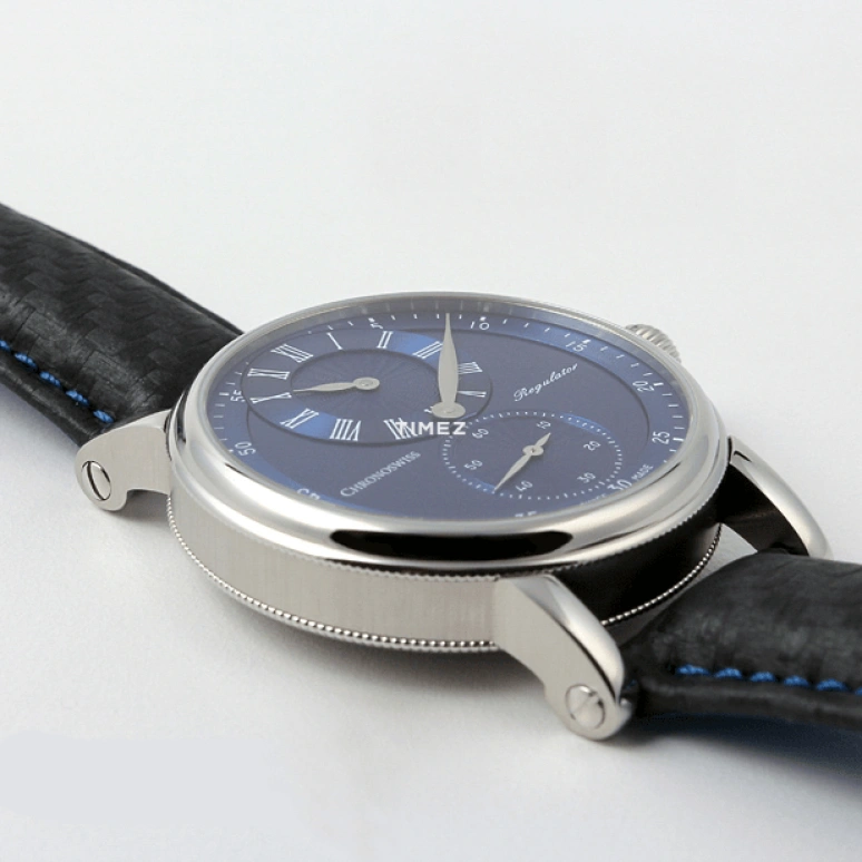 Chronoswiss,Classic 40mm,40mm,Stainless Steel,Blue,Automatic,38hours,In-house Caliber,CH,CH-8723-BL