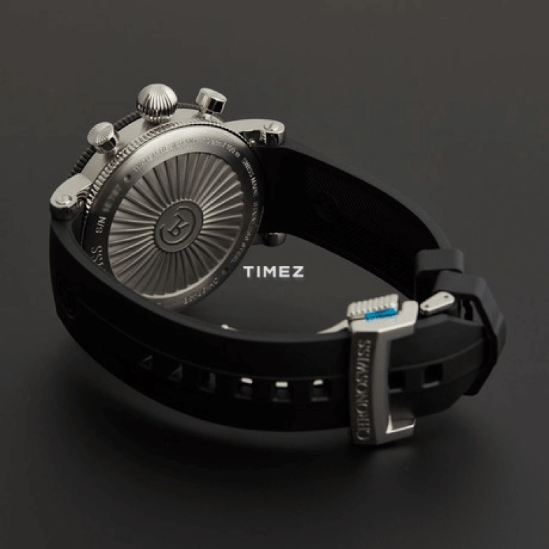 Chronoswiss,Timemaster 44mm,44mm,Stainless Steel,Black,Automatic,Chronograph,Date,Day,CH,CH-9043B-DB