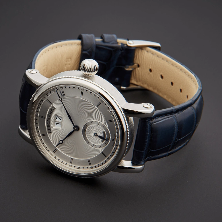 Chronoswiss,Sirius 40mm,40mm,Stainless Steel,Silver,Automatic,Day,42hours,CH,CH-8423