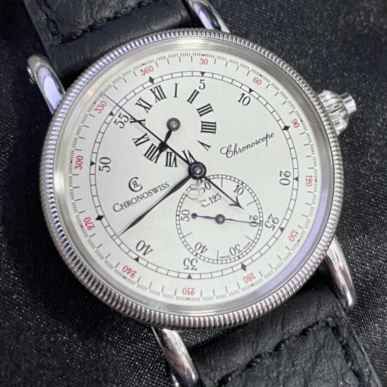 Chronoswiss,Sirius 38mm,38mm,Stainless Steel,White,Automatic,Chronograph,35hours,CRCH,CRCH-1523