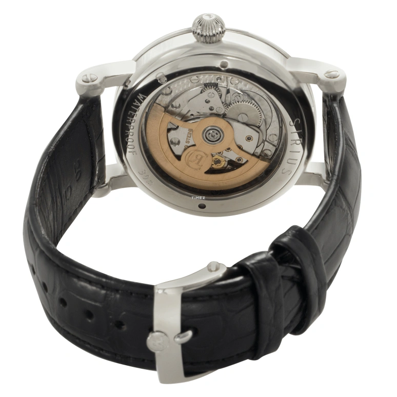 Chronoswiss,Sirius 40mm,40mm,Stainless Steel,Black,Automatic,Date,Day,CH,CH-1923-BK