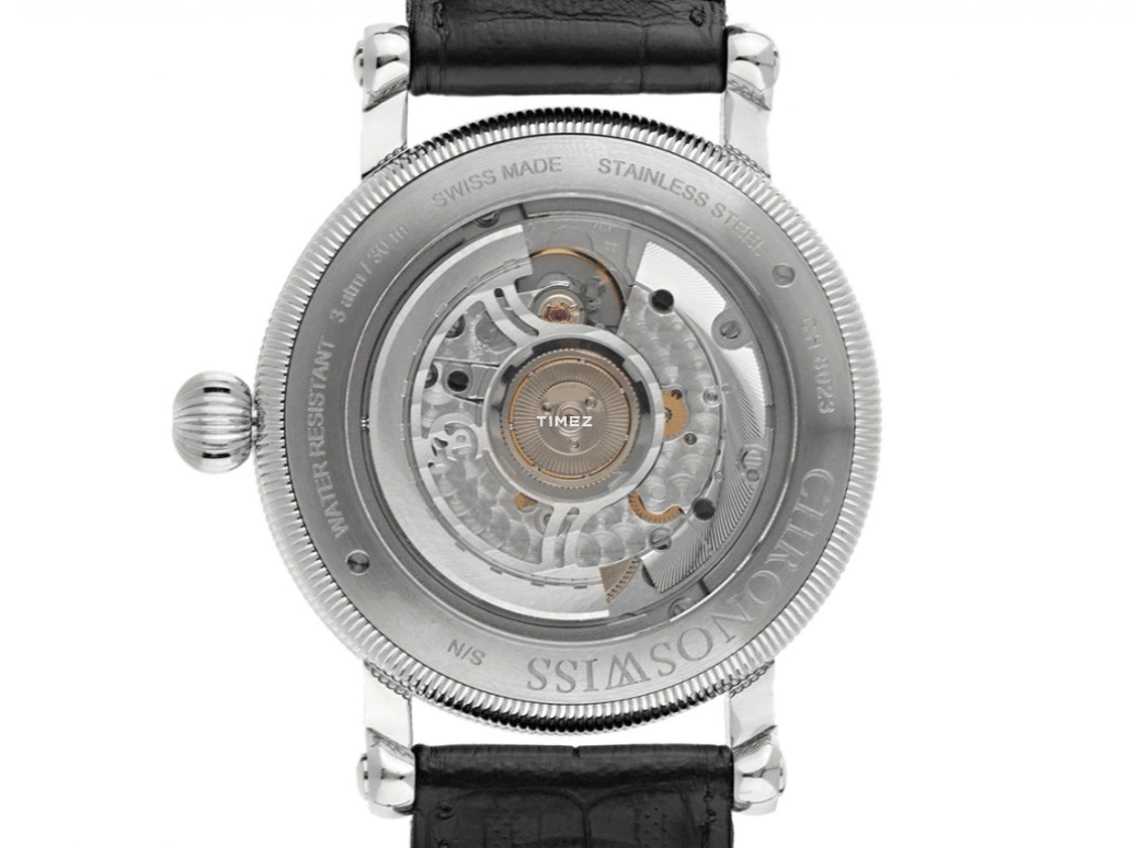 Chronoswiss,Heritage 40mm,40mm,Stainless Steel,White,Automatic,In-house Caliber,Sapphire,Crystal Glass,CH,CH-8023
