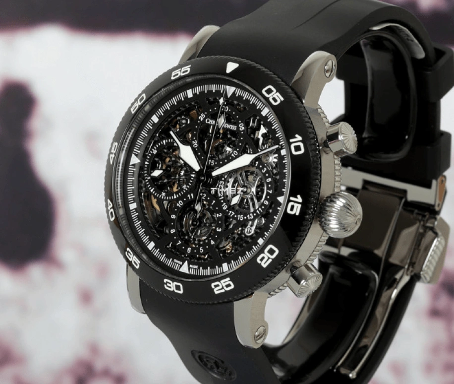 Chronoswiss,Sirius 44mm,44mm,Stainless Steel,Black,Skeleton,Automatic,Chronograph,Day,CH,CH-9043SB-BK