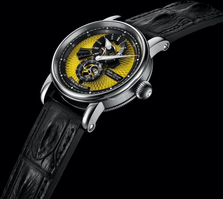 Chronoswiss,Open Gear 41mm,41mm,Stainless Steel,Yellow,Automatic,42hours,In-house Caliber,CH,CH-8753-YEBK