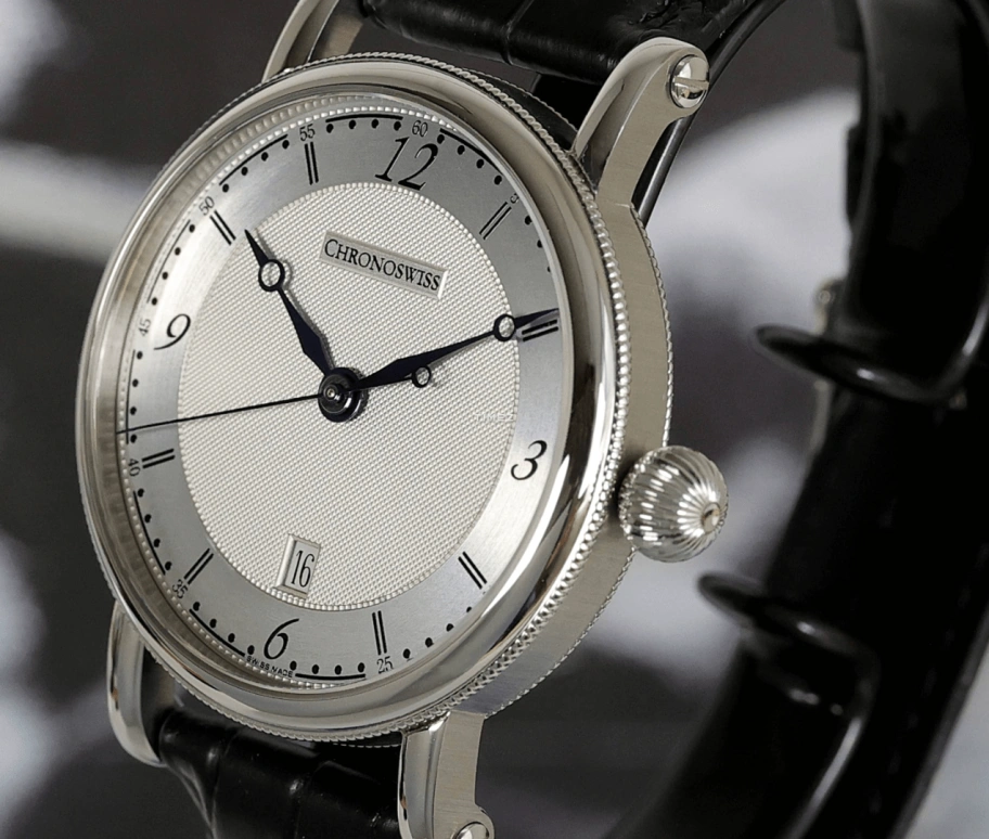 Chronoswiss,Sirius 40mm,40mm,Stainless Steel,White,Automatic,Day,42hours,CH,CH-2843.1