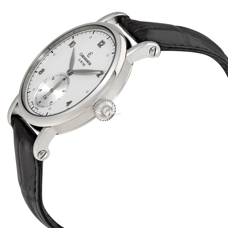 Chronoswiss,Sirius 40mm,40mm,Stainless Steel,White,Handwound,46hours,In-house Caliber,CH,CH-1023