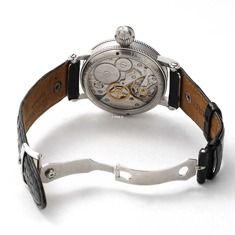 Chronoswiss,Timemaster 44mm,44mm,Stainless Steel,White,Dark Green,Handwound,46hours,Sapphire,Crystal Glass,CH,CH/6433/D/N