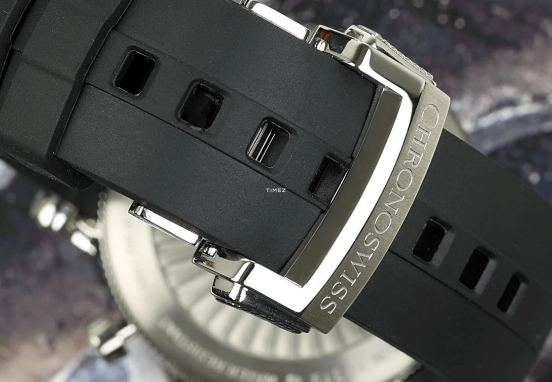 Chronoswiss,Timemaster 44mm,44mm,Stainless Steel,Black,Skeleton,Automatic,Chronograph,Day,CH,CH-9043S-BK