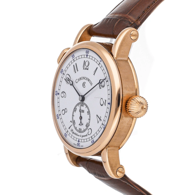 Chronoswiss,Sirius 40mm,40mm,Rose Gold,White,Automatic,35hours,In-house Caliber,CH,CH-1641R