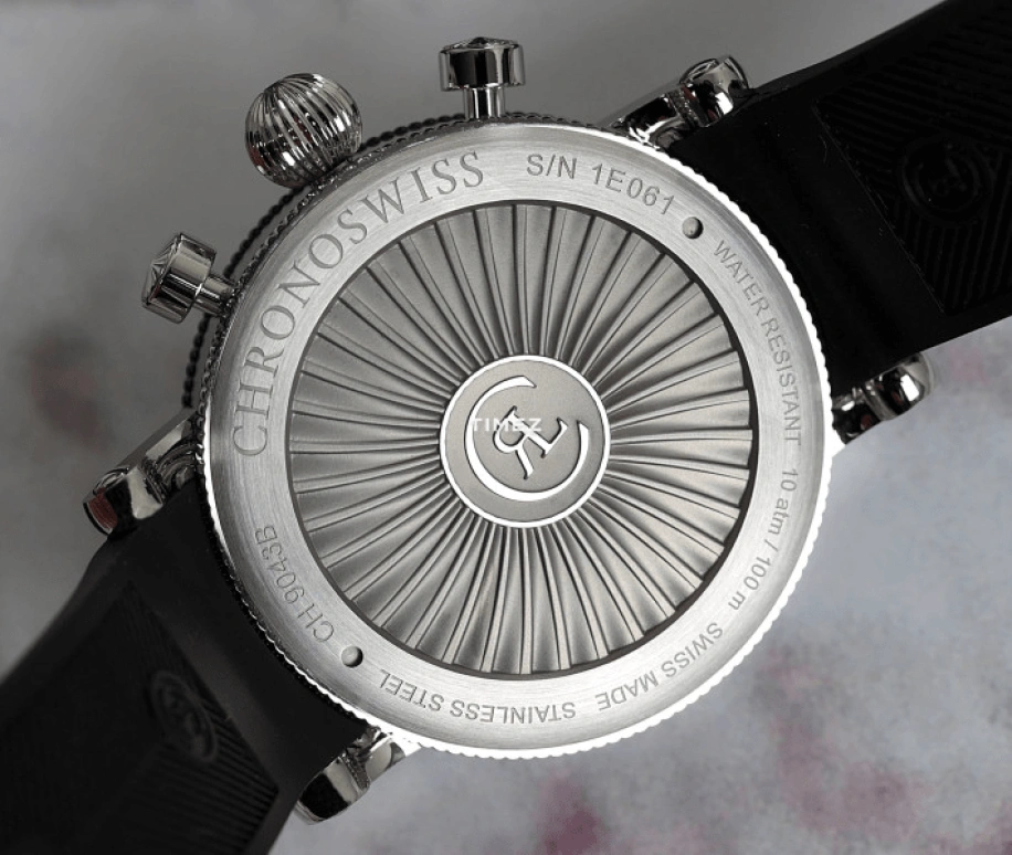 Chronoswiss,Sirius 44mm,44mm,Stainless Steel,Black,Skeleton,Automatic,Chronograph,Day,CH,CH-9043SB-BK