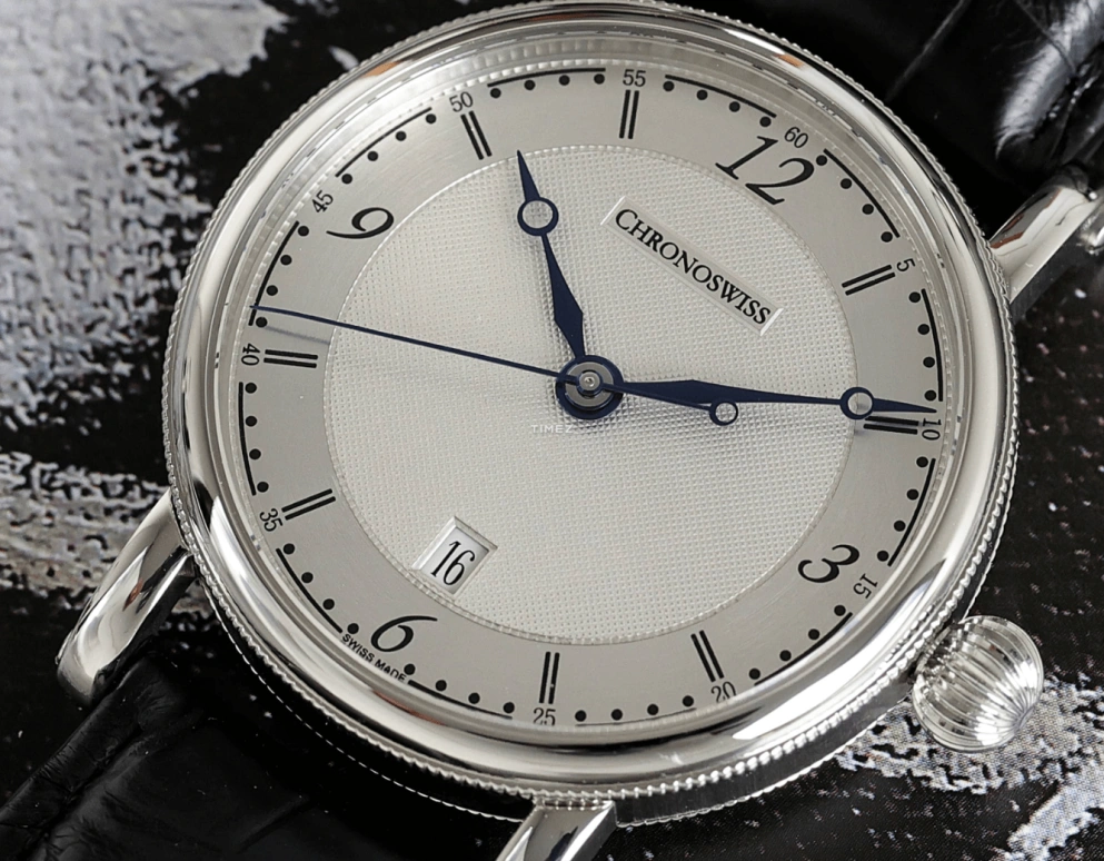 Chronoswiss,Sirius 40mm,40mm,Stainless Steel,White,Automatic,Day,42hours,CH,CH-2843.1