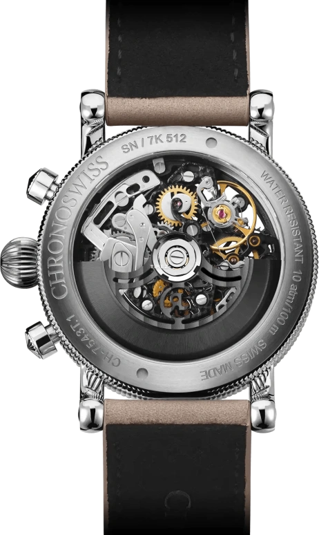 Chronoswiss,Opus 41mm,41mm,Titanium,Brown,Automatic,Chronograph,Day,CH,CH-7543T.1S-BR