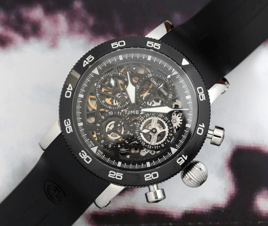 Chronoswiss,Sirius 44mm,44mm,Stainless Steel,Black,Skeleton,Automatic,Chronograph,Day,CH,CH-9043SB-BK