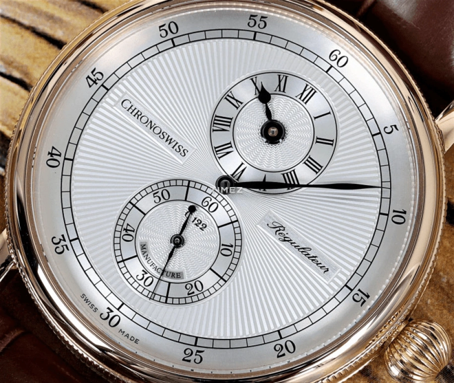 Chronoswiss,Sirius 40mm,40mm,Rose Gold,Silver White,Automatic,45hours,In-house Caliber,CH,CH-1241.1R