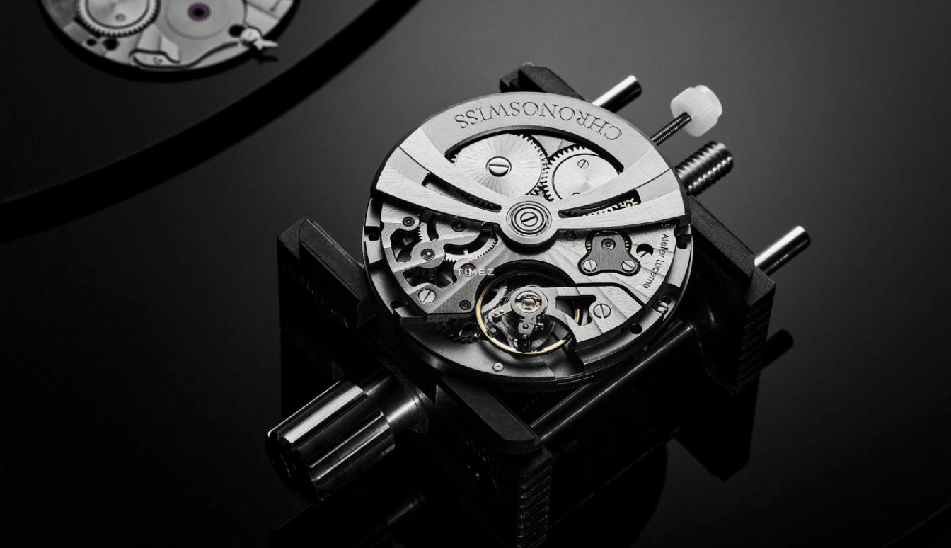 Chronoswiss,Open Gear 42mm,42mm,Titanium,Green,Blue,Automatic,Retrograde,55hours,CH,CH-6924T.1-GRBL