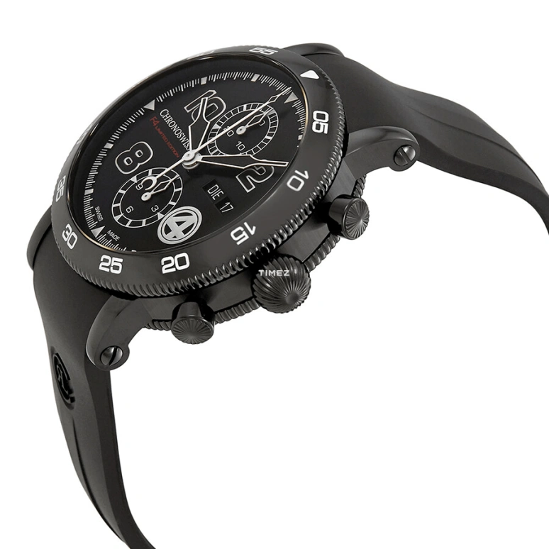 Chronoswiss,Sirius 44mm,44mm,Stainless Steel,Black,Automatic,Chronograph,Date,Day,CH,CH-9045-F4