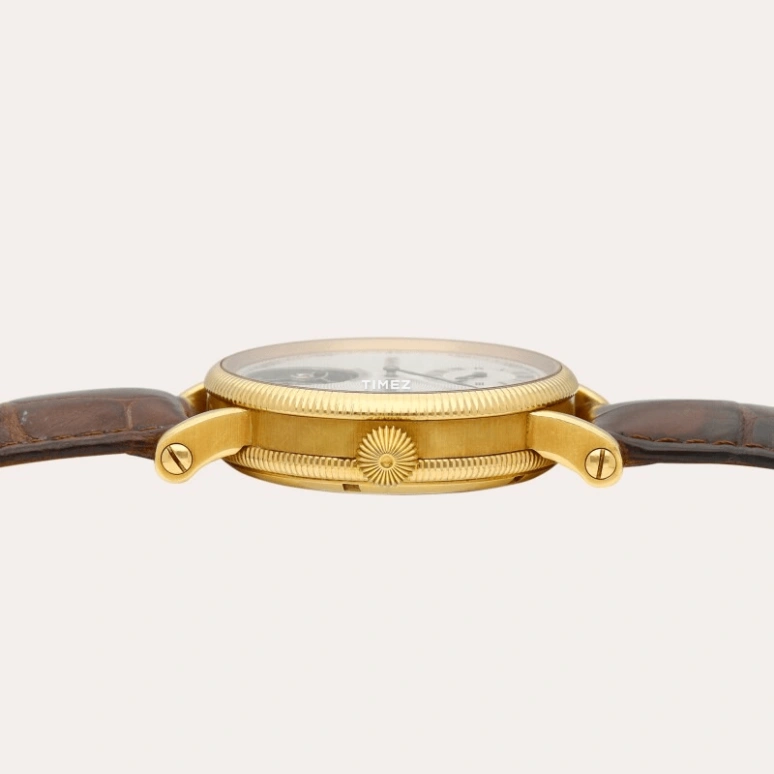 Chronoswiss,Tourbillon 38mm,38mm,Rose Gold,Silver White,Handwound,Tourbillon,In-house Caliber,CH3121R