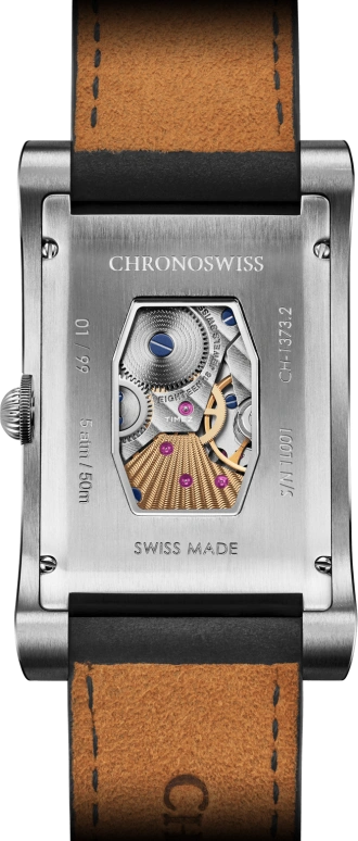 Chronoswiss,Neo Digiteur 48x30mm,48x30mm,Stainless Steel,Rose Gold,Handwound,Jumping Hours,48hours,CH,CH-1373.2-ROSI