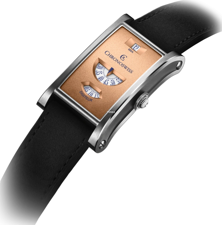 Chronoswiss,Neo Digiteur 48x30mm,48x30mm,Stainless Steel,Rose Gold,Handwound,Jumping Hours,48hours,CH,CH-1373.2-ROSI