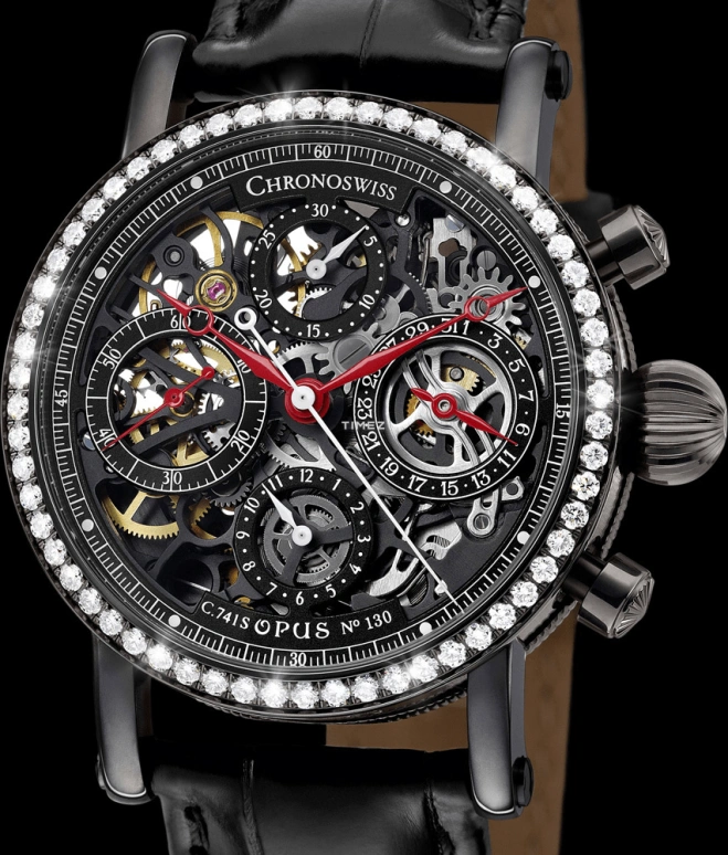 Chronoswiss,Sirius 42mm,42mm,Stainless Steel,Skeleton,Automatic,Chronograph,Day,CH,CH-7525SD