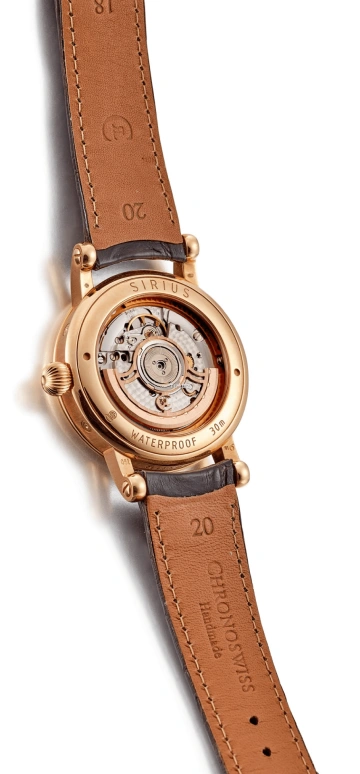 Chronoswiss,Sirius 40mm,40mm,Rose Gold,White,Automatic,Moonphase,Month,Date,Day,42hours,In-house Caliber,CH,CH-9341R