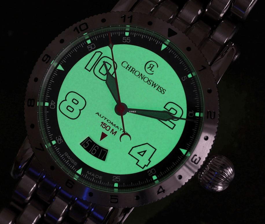 Chronoswiss,Timemaster 41mm,41mm,Stainless Steel,White,Automatic,Day,42hours,CH,CH-2733-LU