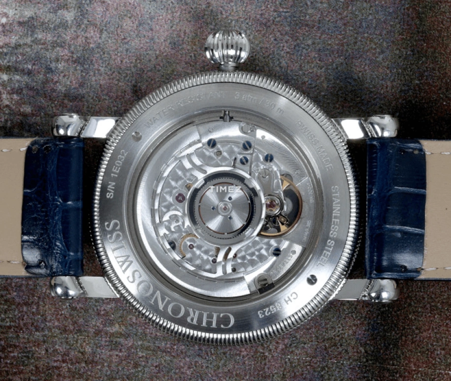 Chronoswiss,Sirius 40mm,40mm,Stainless Steel,Silver White,Automatic,Moonphase,Day,CH,CH-8523