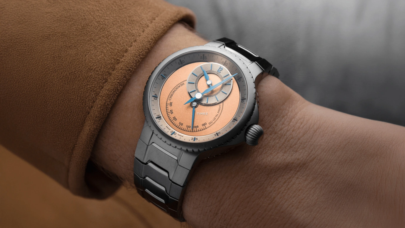 Chronoswiss,Pulse 41mm,41mm,Titanium,Silver,Sand,Automatic,Retrograde,55hours,CH,CH-6823T-BRSI
