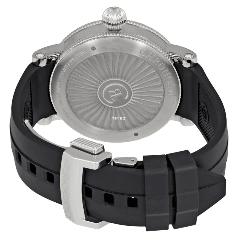 Chronoswiss,Timemaster 44mm,44mm,Stainless Steel,White,Automatic,Date,Day,Retrograde,CH,CH/8143/LU