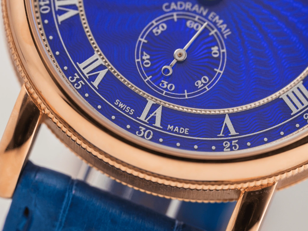 Chronoswiss,Artist 40mm,40mm,Rose Gold,Blue,Handwound,48hours,In-house Caliber,CH,CH-6421.1RE2-BL