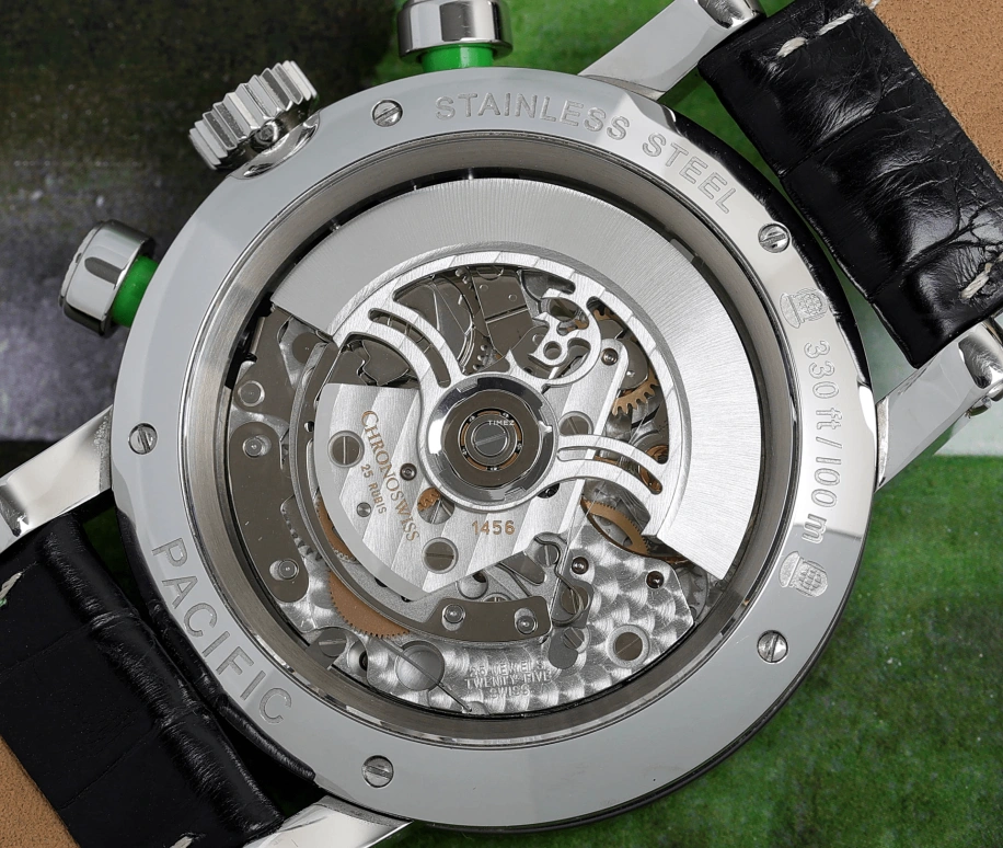 Chronoswiss,Pacific 43mm,43mm,Stainless Steel,Silver,Automatic,Chronograph,Date,Day,CH,CH-7585B-SI