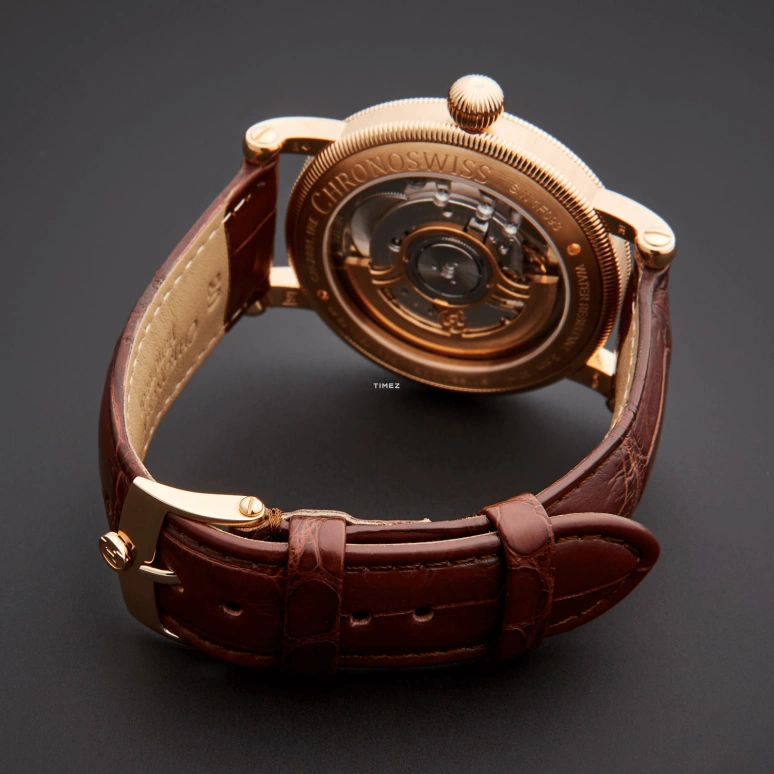 Chronoswiss,Sirius 40mm,40mm,Rose Gold,Brown,Automatic,Day,42hours,CH,CH-2891.1RE-BR