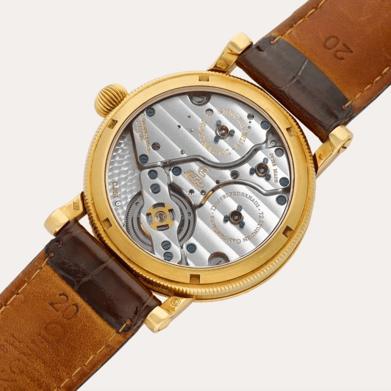 Chronoswiss,Tourbillon 38mm,38mm,Rose Gold,Silver White,Handwound,Tourbillon,In-house Caliber,CH3121R