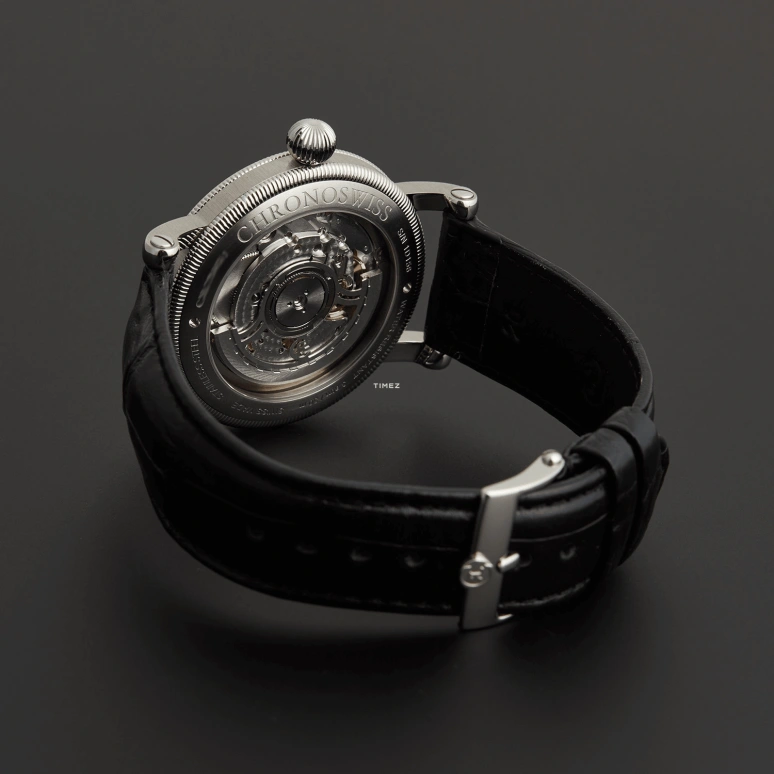 Chronoswiss,Sirius 40mm,40mm,Stainless Steel,White,Automatic,Day,42hours,CH,CH-2843.1