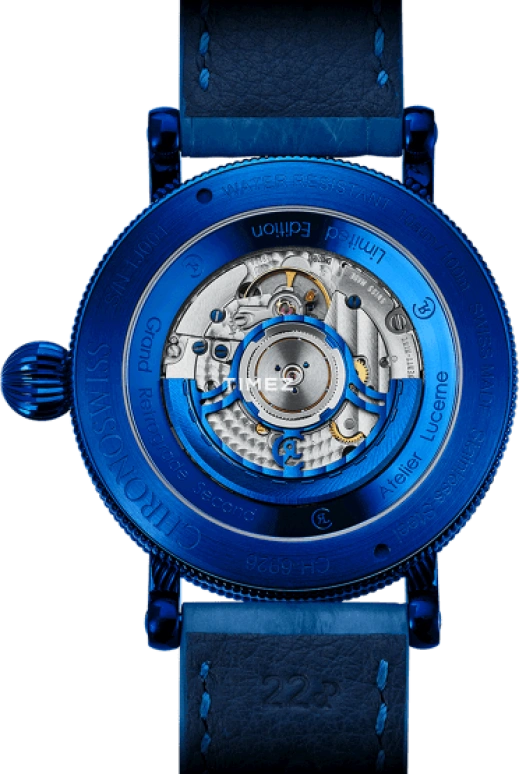 Chronoswiss,Open Gear 44mm,44mm,Stainless Steel,Blue,Automatic,Retrograde,42hours,CH,CH-6926-BLSI