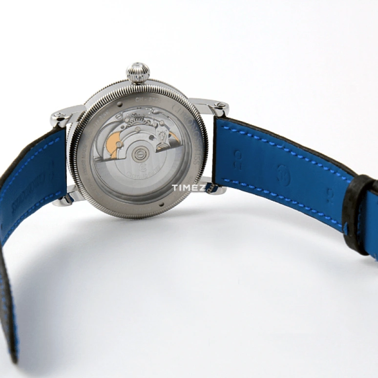 Chronoswiss,Classic 40mm,40mm,Stainless Steel,Blue,Automatic,38hours,In-house Caliber,CH,CH-8723-BL