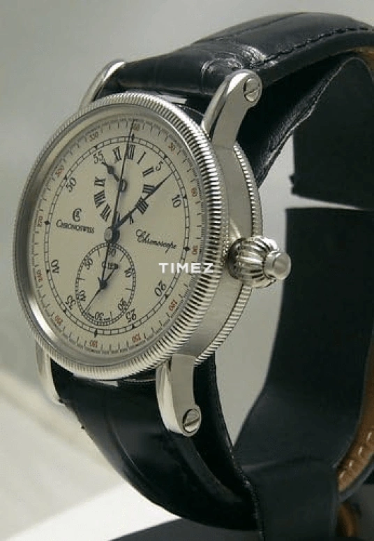 Chronoswiss,Sirius 38mm,38mm,Stainless Steel,White,Automatic,Chronograph,35hours,CRCH,CRCH-1523