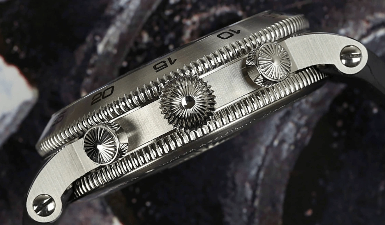 Chronoswiss,Timemaster 44mm,44mm,Stainless Steel,Black,Skeleton,Automatic,Chronograph,Day,CH,CH-9043S-BK