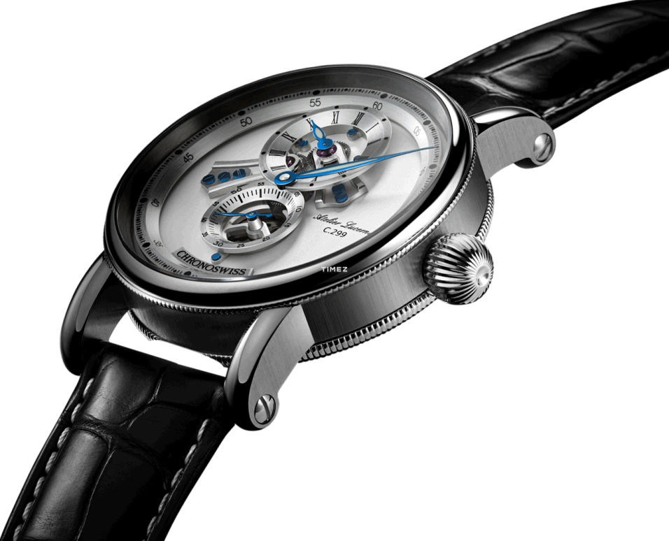Chronoswiss,Open Gear 41mm,41mm,Stainless Steel,Silver White,Automatic,42hours,In-house Caliber,CH,CH-8753-SISI