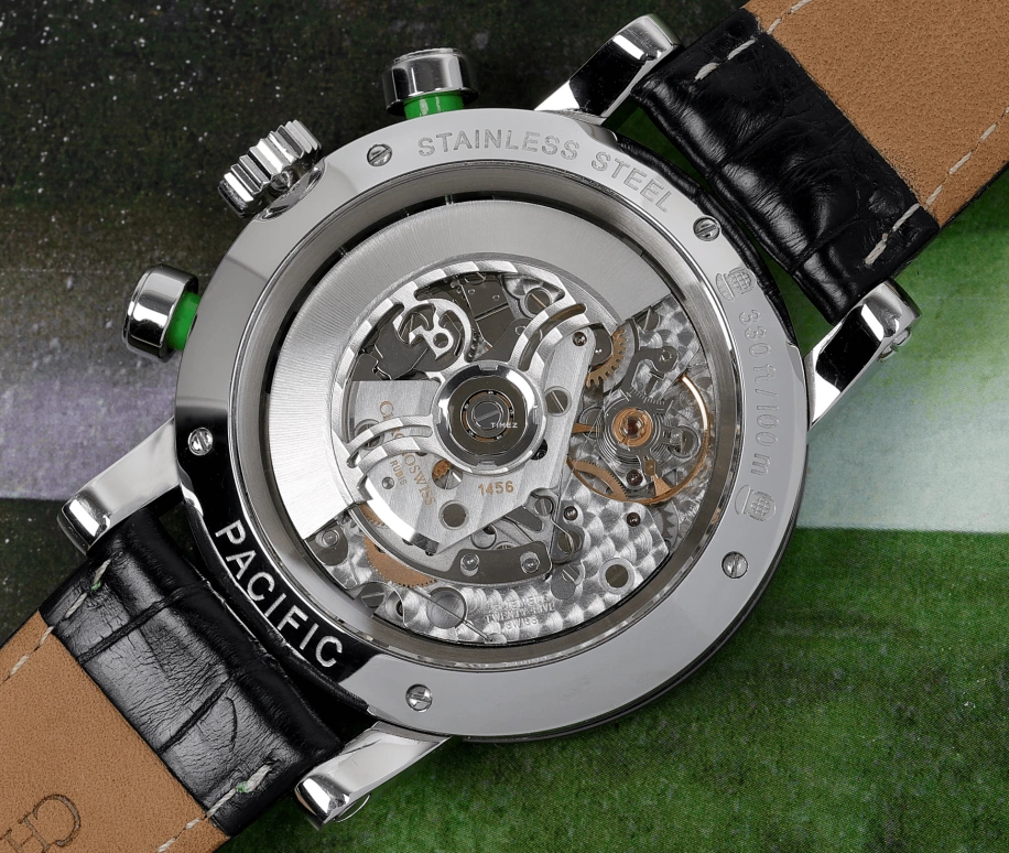 Chronoswiss,Pacific 43mm,43mm,Stainless Steel,Silver,Automatic,Chronograph,Date,Day,CH,CH-7585B-SI