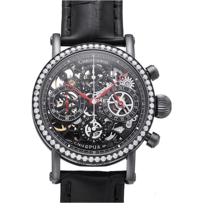 Chronoswiss,Sirius 42mm,42mm,Stainless Steel,Skeleton,Automatic,Chronograph,Day,CH,CH-7525SD